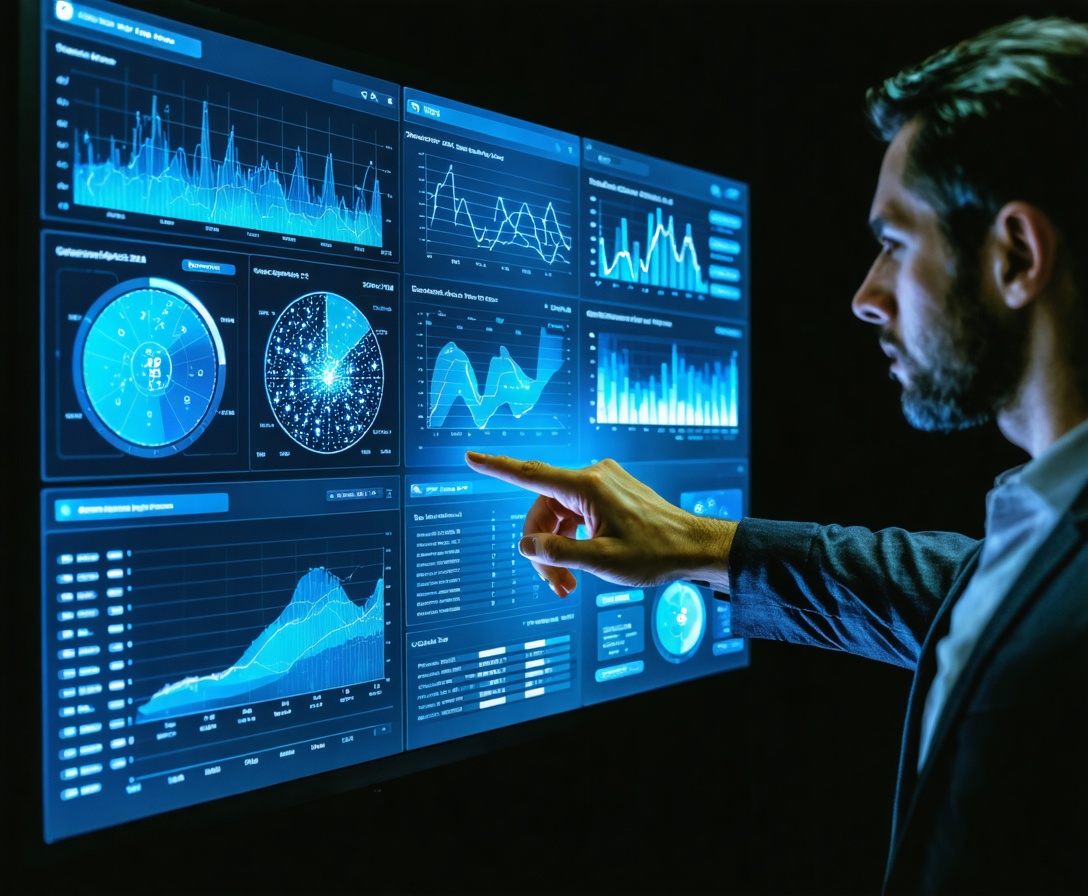 Analýza dát na veľkej digitálnej obrazovke